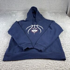 Fanatics UConn Huskies Basketball Hoodie Mens Medium Blue Izzo 10 Pullover